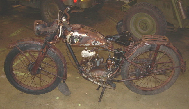Left hand side bike